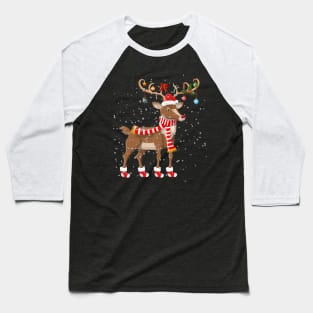 Cute and Creative Christmas Design Baseball T-Shirt